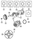 Crankshaft Oil Seal - Mopar (53020788AB)