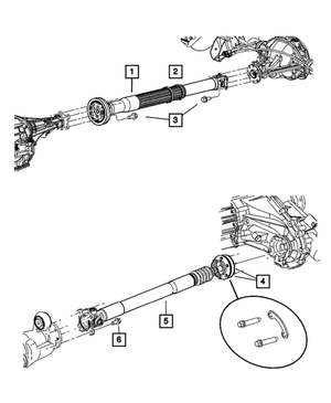 Drive Shaft - Mopar (52105728AE)