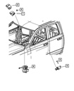 Steering Column Control Module Clock Spring - Mopar (68528301AA)