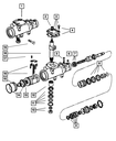 Steering Gear Adjuster Plug Seal Kit - Mopar (4886349AA)