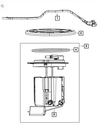 Fuel Pump/Level Unit Module Kit - Mopar (68065575AD)