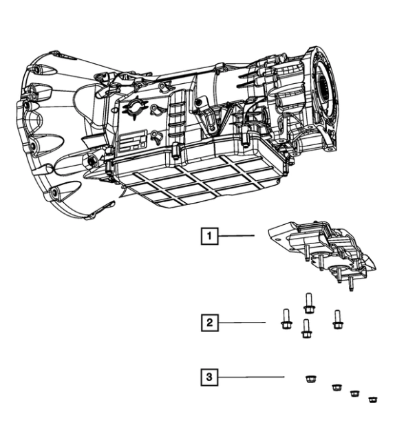 Transmission Mount Isolator - Mopar (5147193AB)