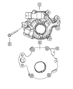 Engine Oil Pump - Mopar (53020827AC)