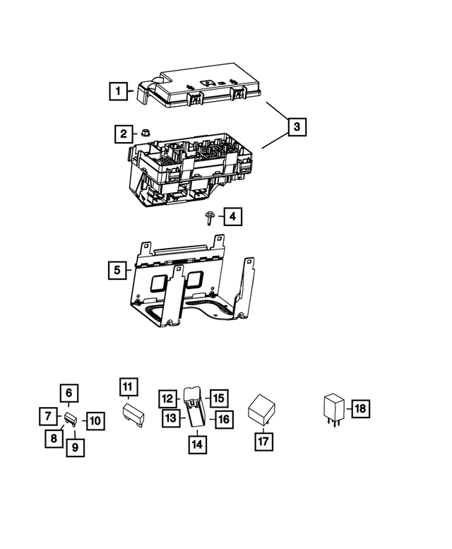 Totally Integrated Power Module - Mopar (68273365AA)