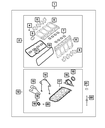 Cylinder Head Gasket, Left Cylinder Head - Mopar (5038281AE)