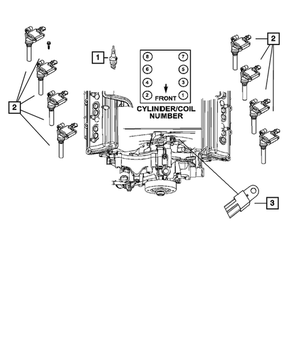 Ignition Coil - Mopar (68238603AA)