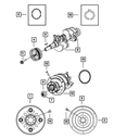 Crankshaft Bearing Package - Mopar (5066733AB)