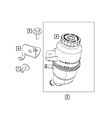 Power Steering Fluid Reservoir - Mopar (52126151AG)