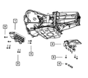 Transmission Mount Isolator - Mopar (52059945AB)