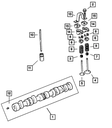 Valve Tappet - Mopar (53010574AB)