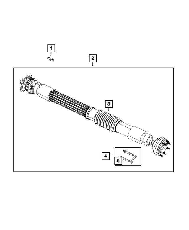 Drive Shaft - Mopar (52853317AE)