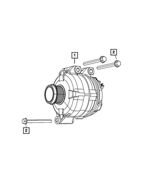 Alternator - Mopar (04801865AE)