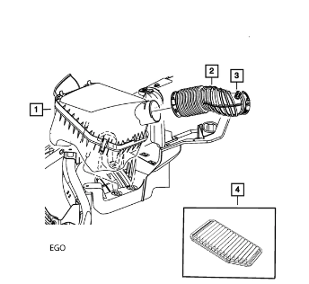 Charge Air Temp Sensor - Mopar (5149176AB)