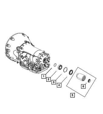 Output Shaft Seal - Mopar (52108428AB)