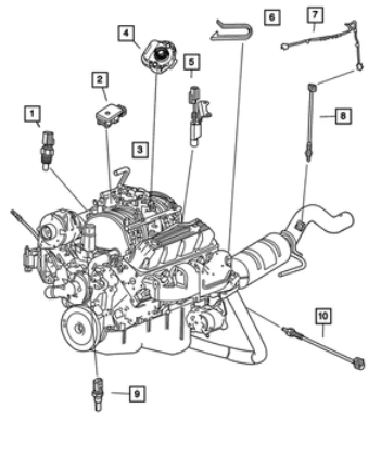 Map Sensor - Mopar (56029405)