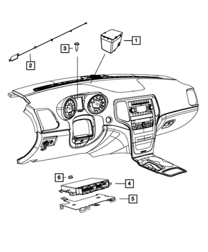 Transmission Control Module - Mopar (5150729AE)