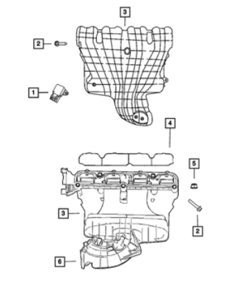 Map Sensor - Mopar (5033310AB)