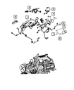 Engine Wiring - Mopar (68081221AI)