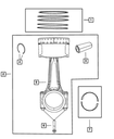 Piston Ring Package - Mopar (5159661AA)