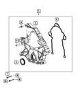 Crankshaft Oil Seal - Mopar (53021585AD)