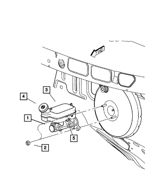 Master Cylinder Reservoir Cap - Mopar (4683656AB)