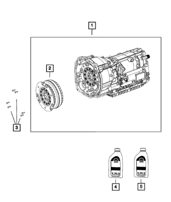 Automatic Transmission Fluid - Mopar (68218925GB)