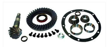 Crown Automotive 707244-4X 4.11 Ratio Ring &amp; Pinion Master Kit for 87-06 Jeep Wrangler YJ &amp; TJ &amp; 86-96 Cherokee XJ with Dana 35 Rear Axle