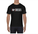 aFe POWER &quot;Diesel&quot; Short Sleeve T-Shirt Black M