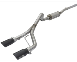 Rebel Series 2-1/2&quot; 409 Stainless Steel Cat-Back Exhaust System