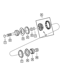 Needle Bearing - Mopar (5096456AA)