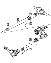 U-Joint Kit, Value Line - Mopar (2AMD5694AB)