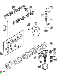 Engine Camshaft - Mopar (53022372AA)